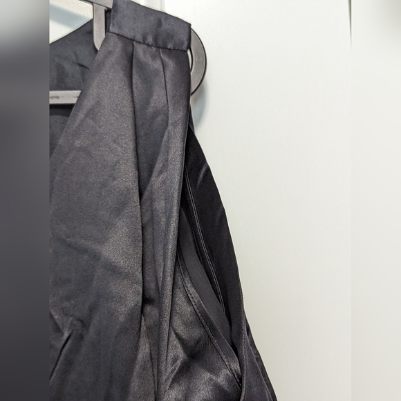 7 For All Mankind Mini Black Silk Dress​​ - Picture 3 of 10